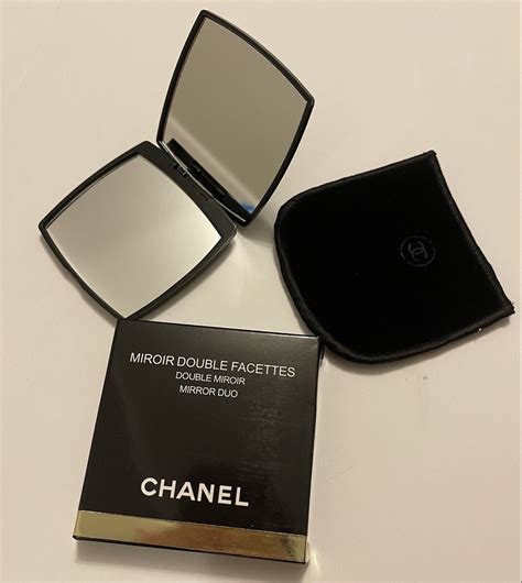 chanel miroir double facettes|chanel hand held mirror.